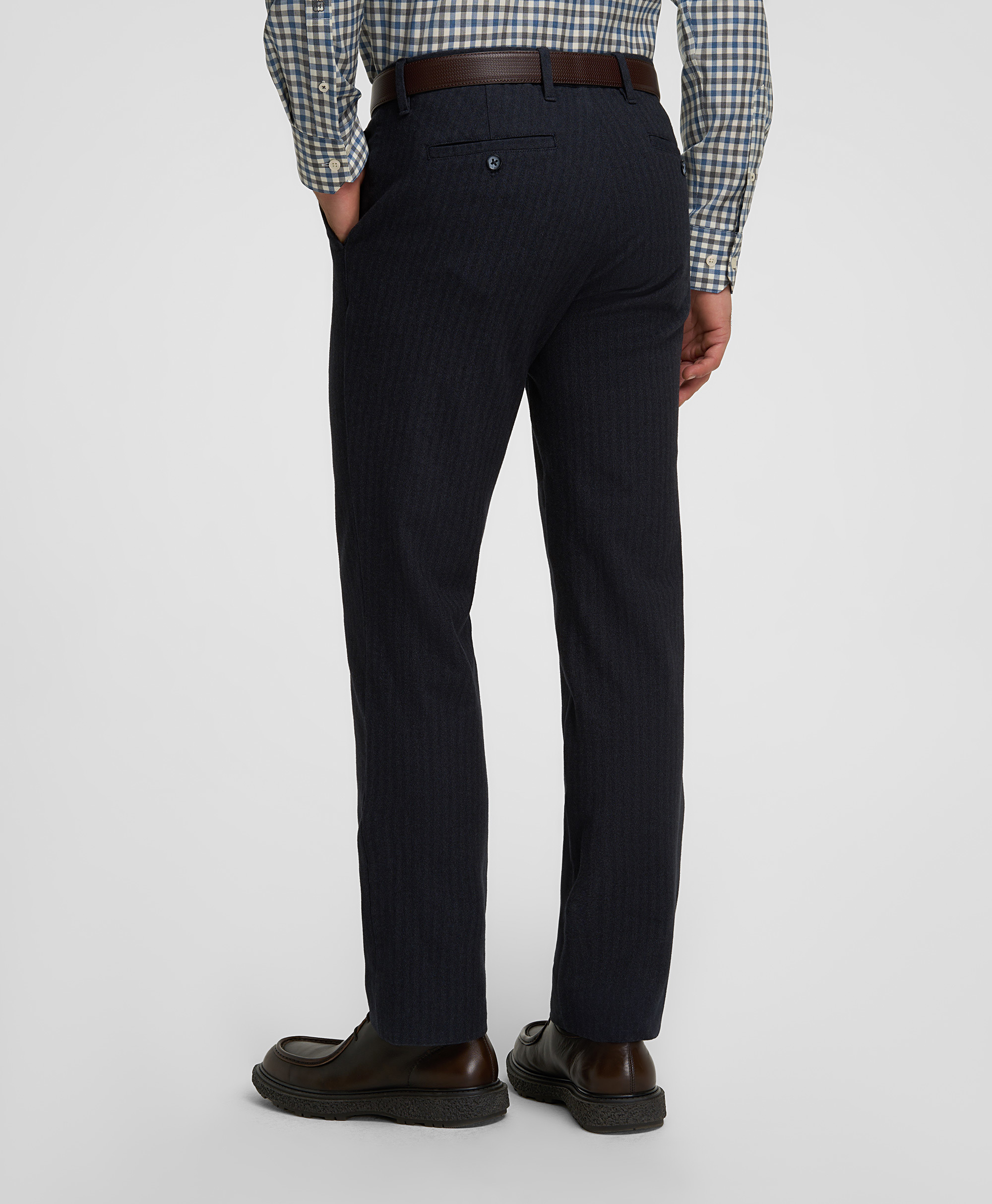 Брюки-чинос, прямой силуэт