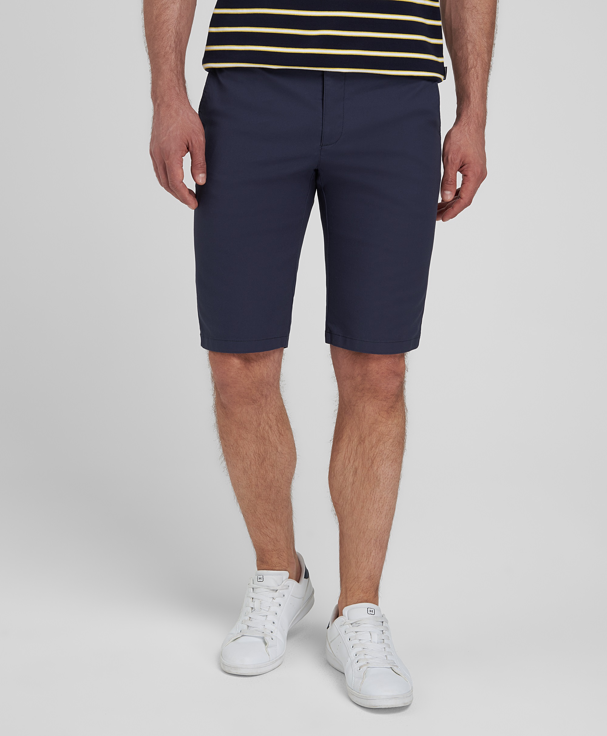 Шорты чинос хлопковые прямого прилегания