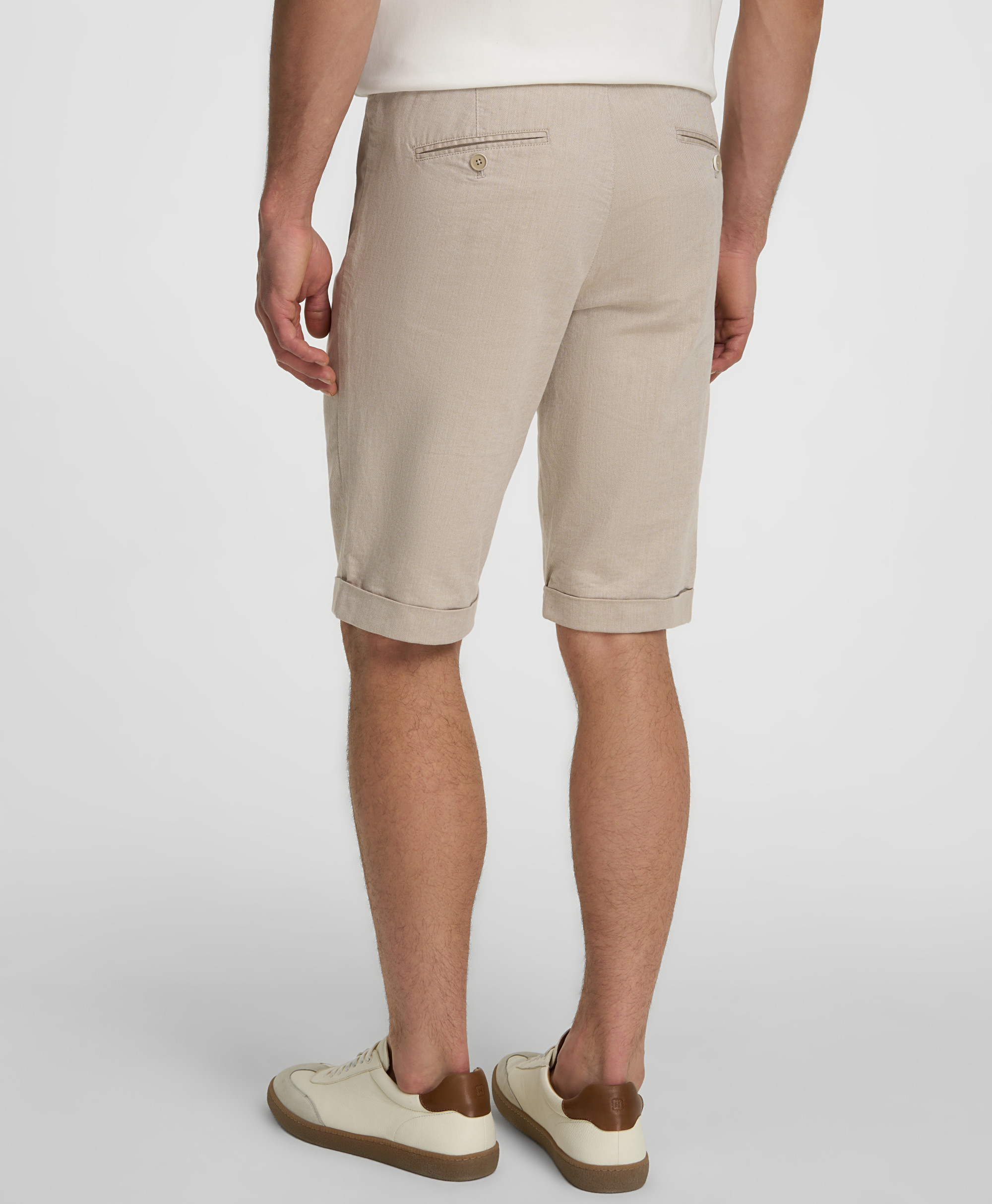 Шорты-чинос, прямой силуэт