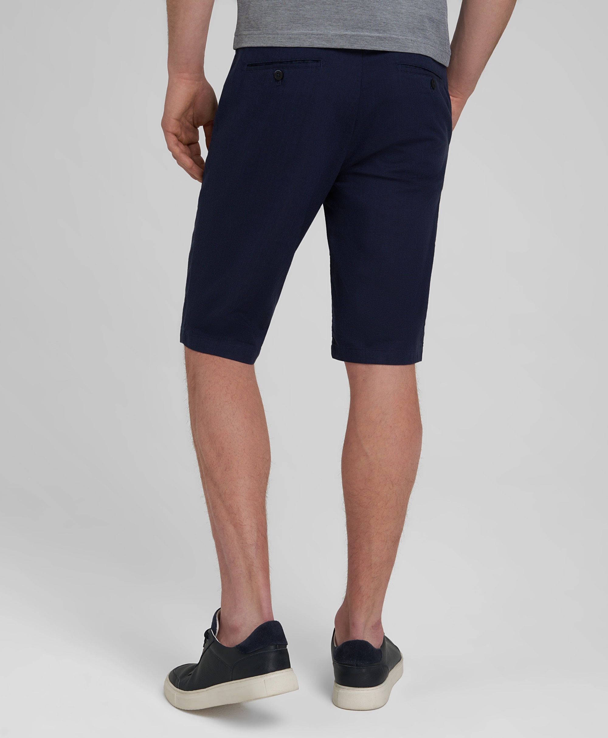 Шорты чинос хлопковые прямого прилегания