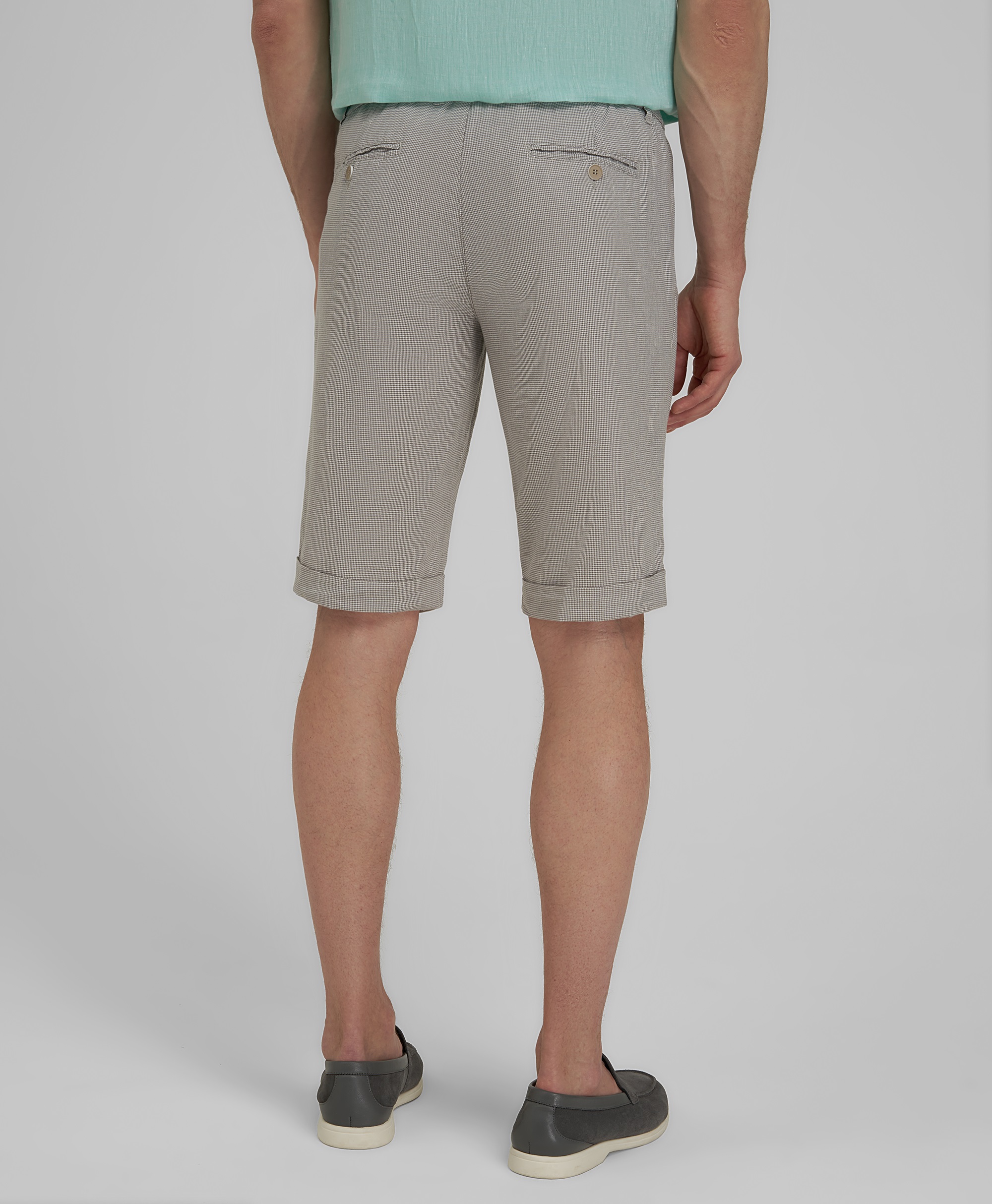 Шорты-чинос, прямой силуэт