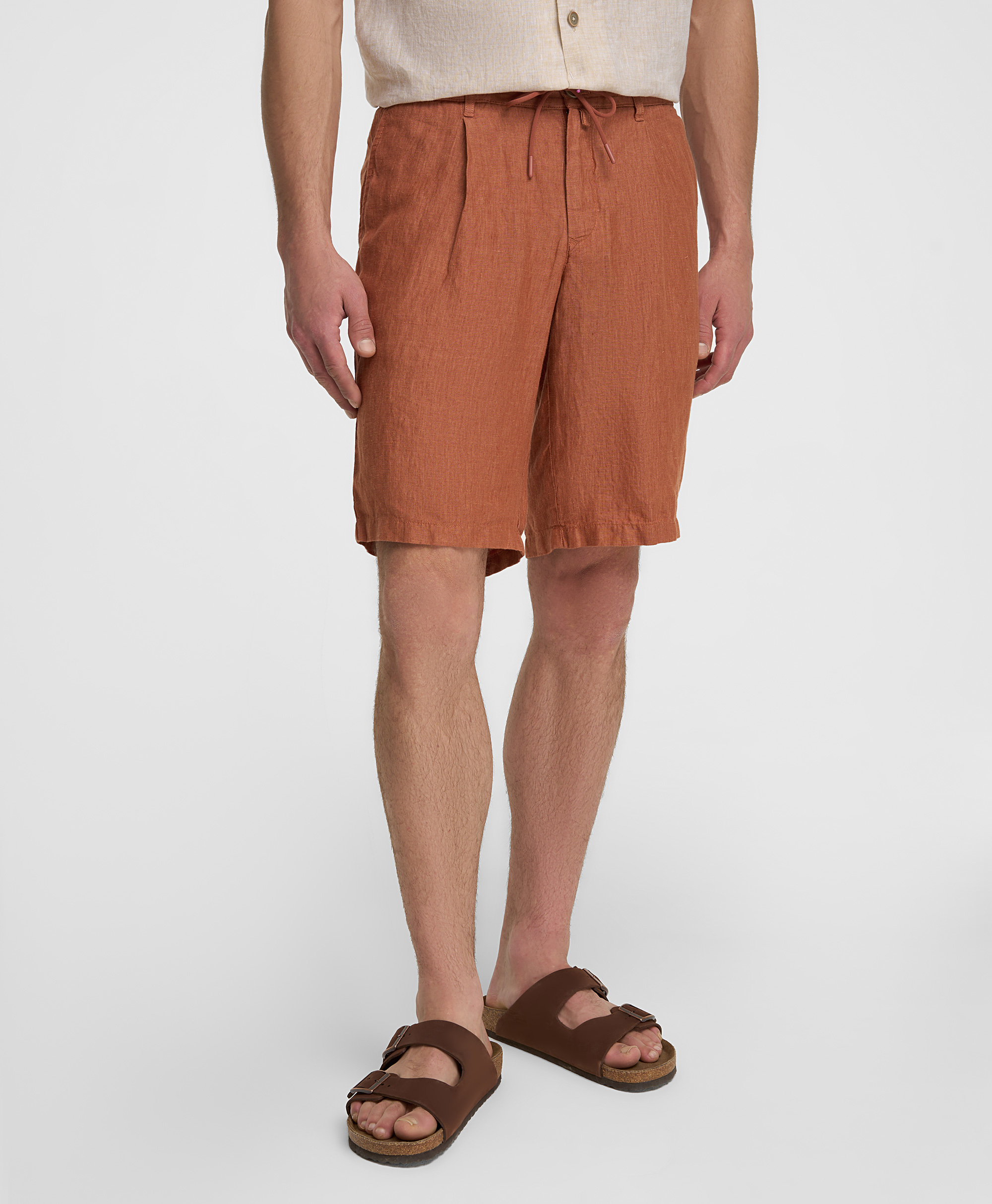 Шорты-чинос, прямой силуэт