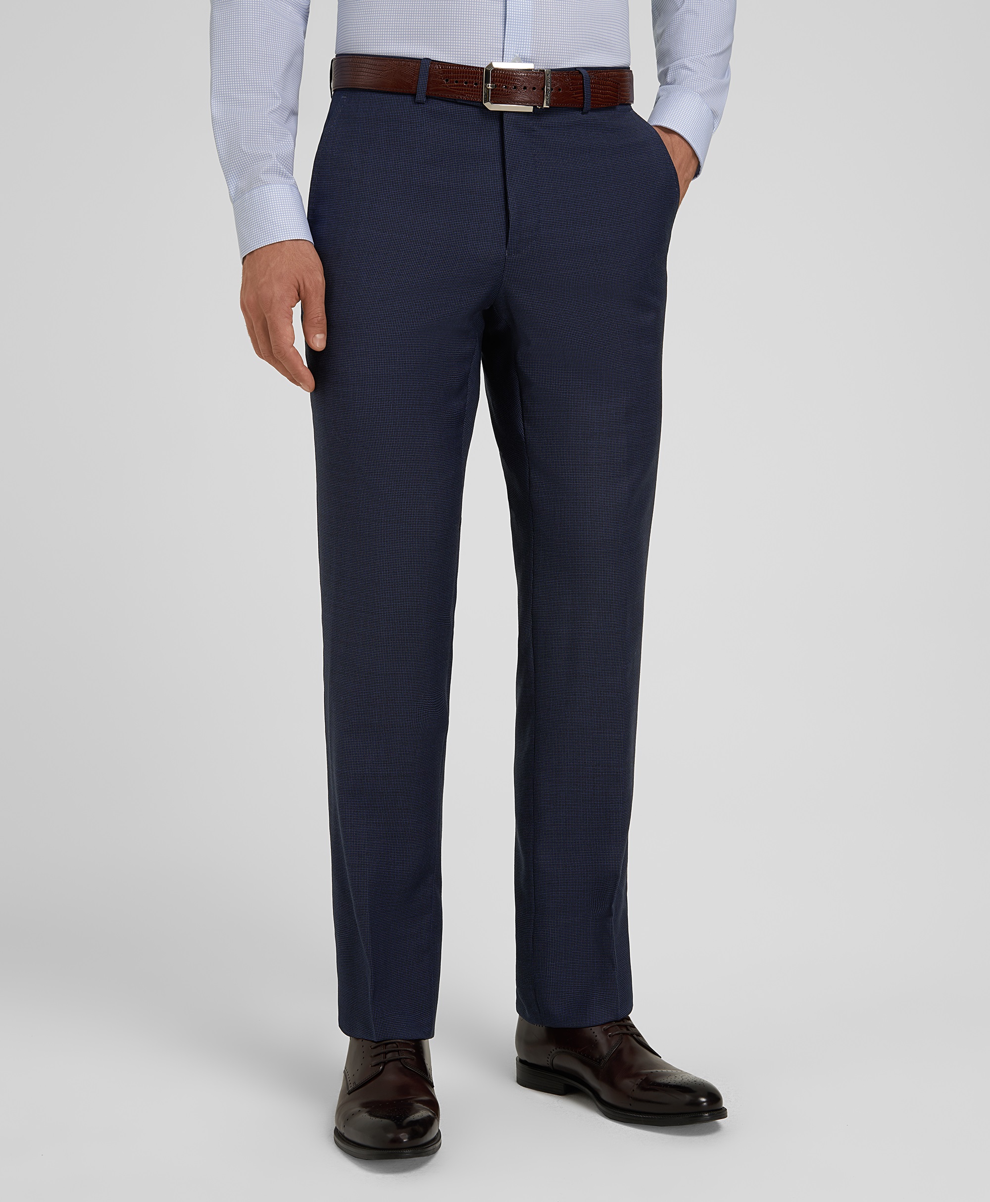 Брюки костюмные, прямой силуэт