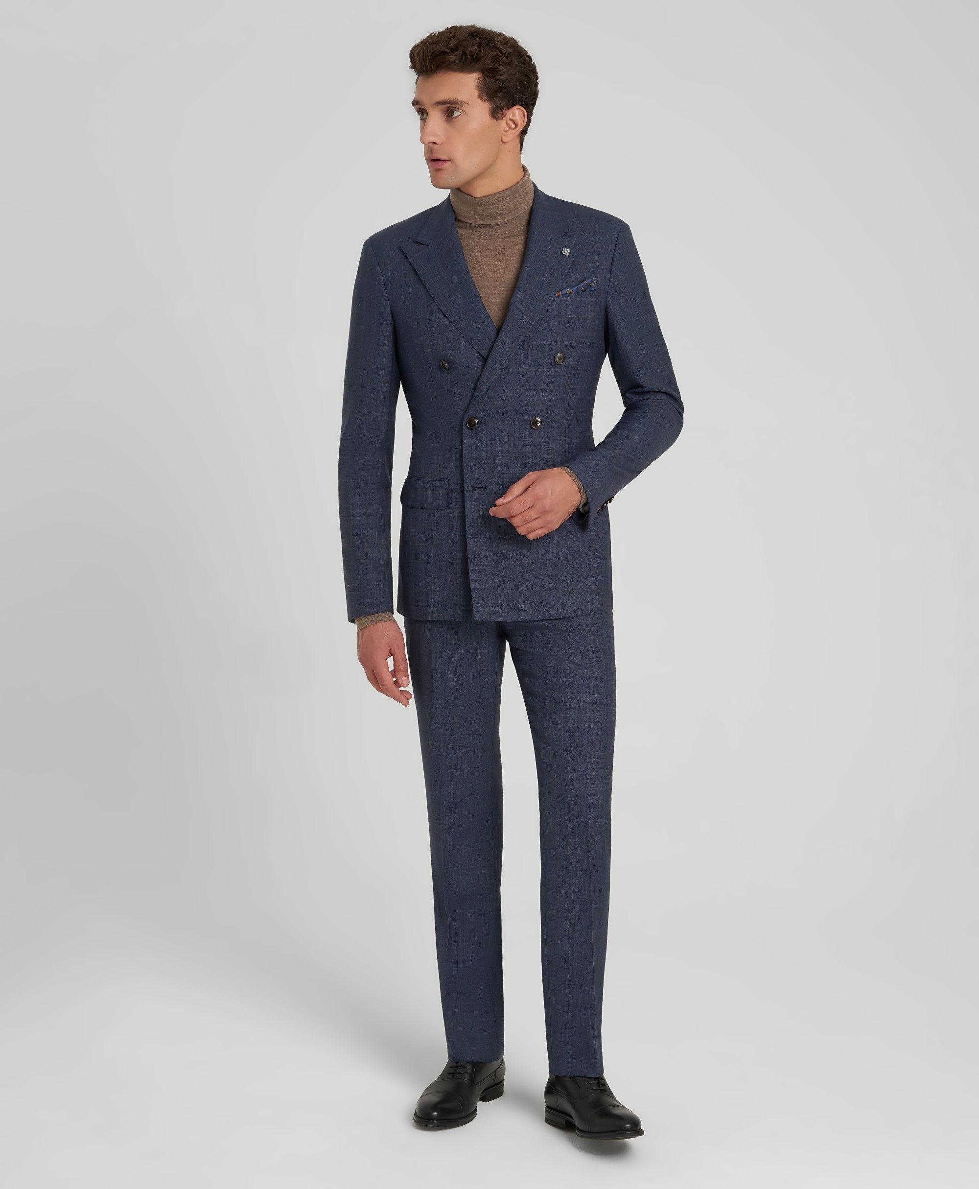 Брюки костюмные, полуприлегающий силуэт