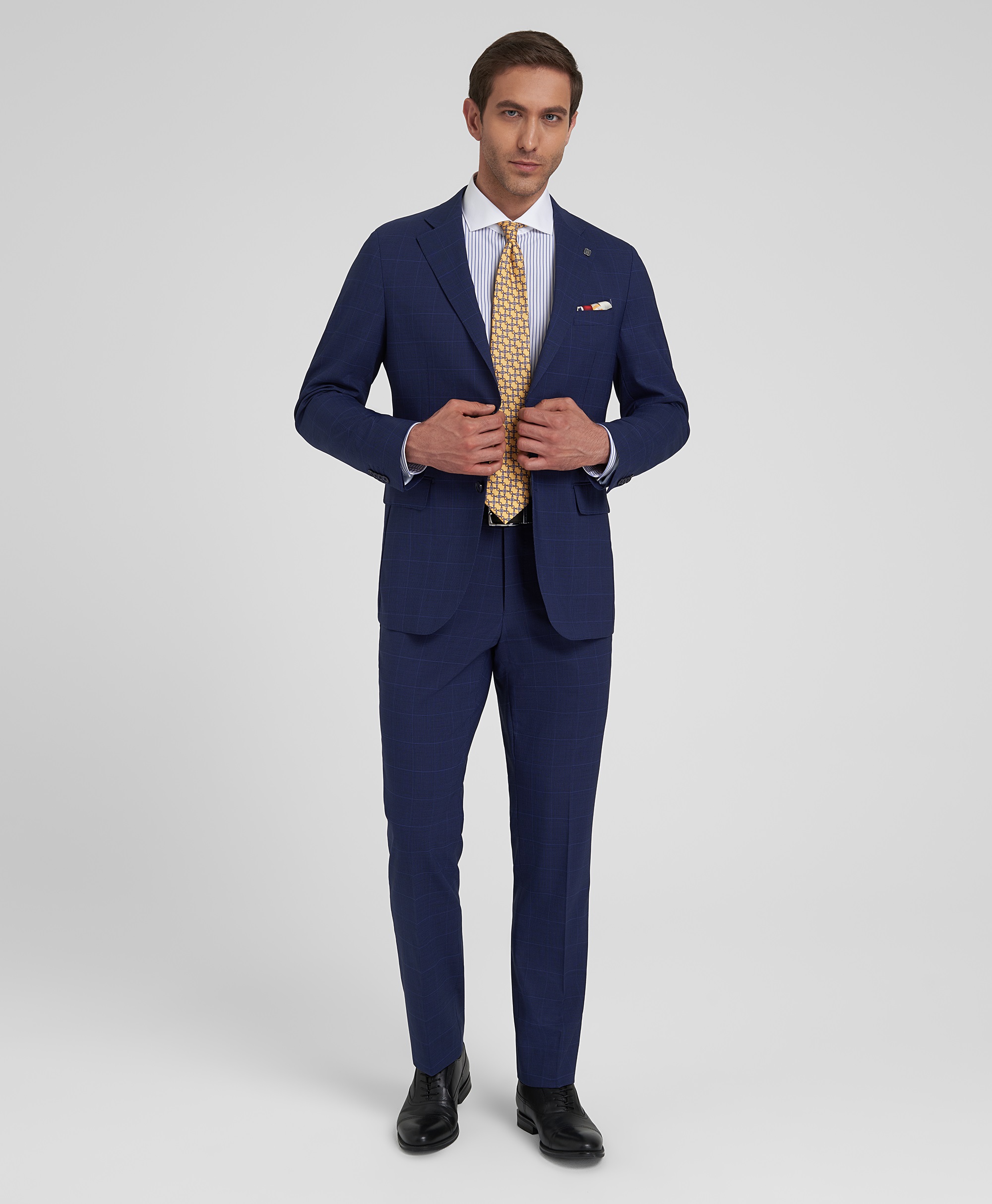 Брюки костюмные, прямой силуэт