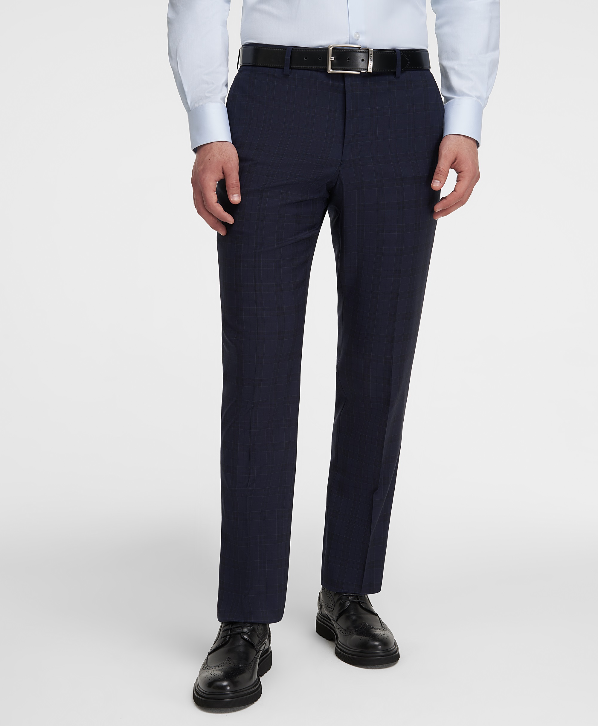 Брюки костюмные, прямой силуэт