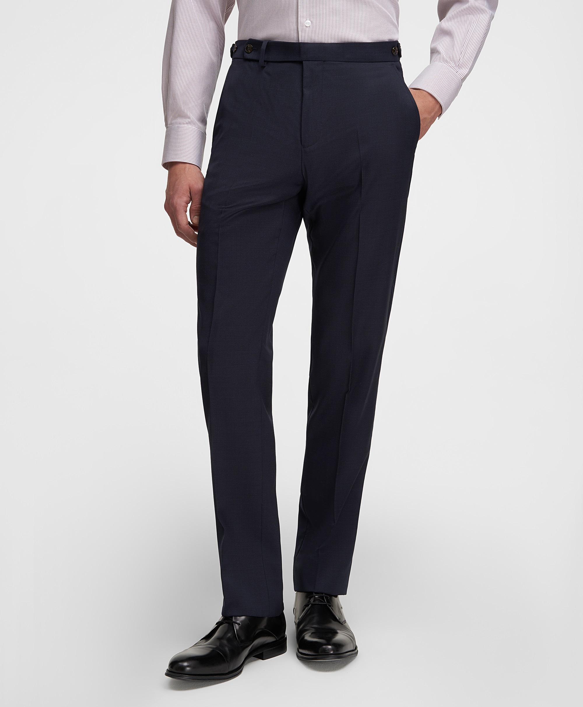 Брюки костюмные, прямой силуэт