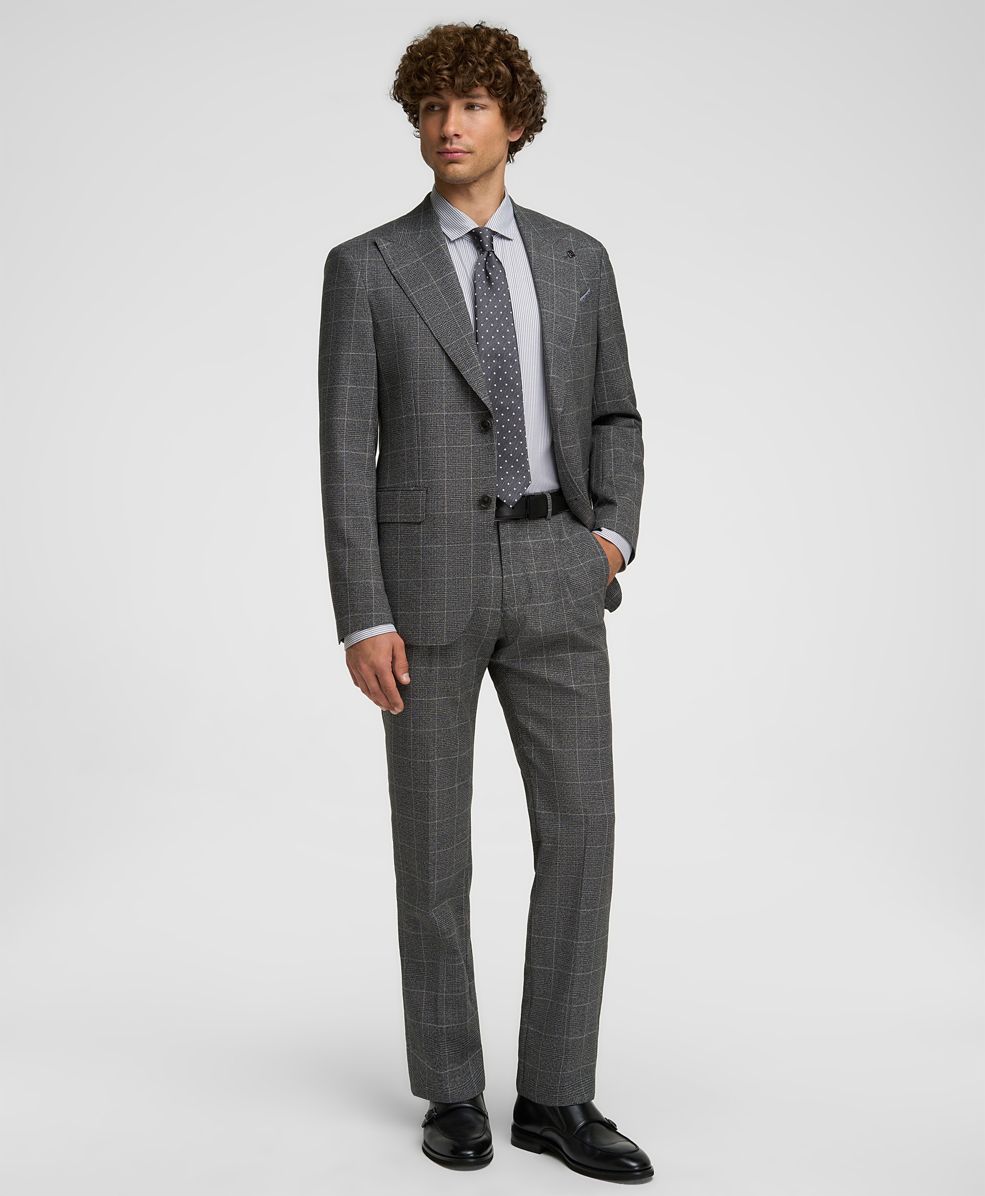 Брюки костюмные, прямой силуэт