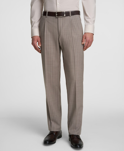 Брюки костюмные, прямой силуэт