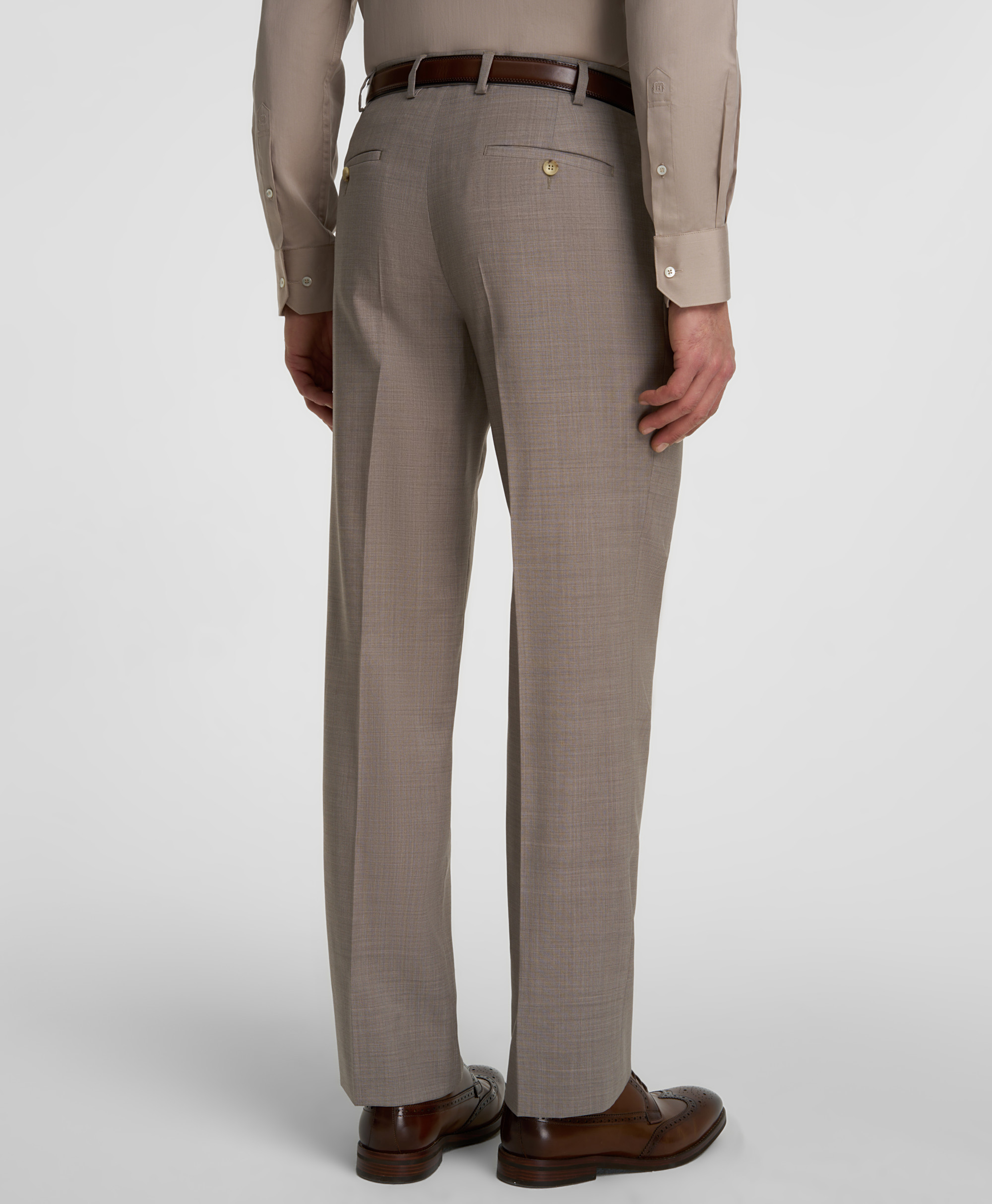 Брюки костюмные, прямой силуэт