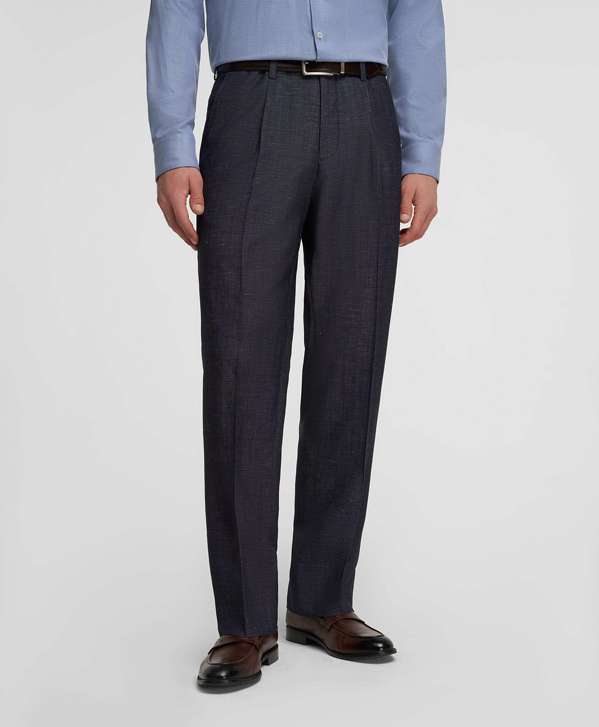 Брюки костюмные, прямой силуэт