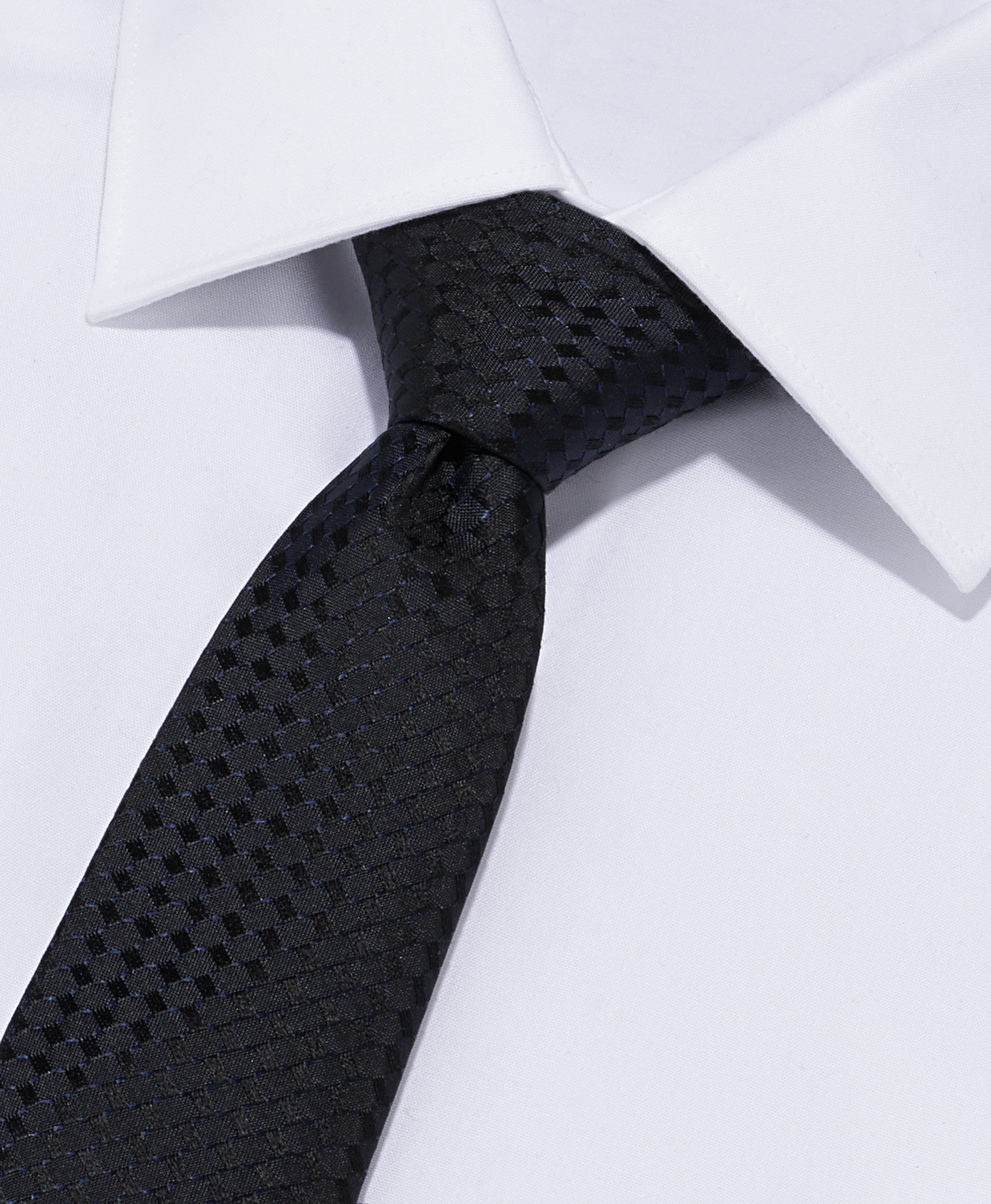 Галстук узкий шёлковый жаккардовый