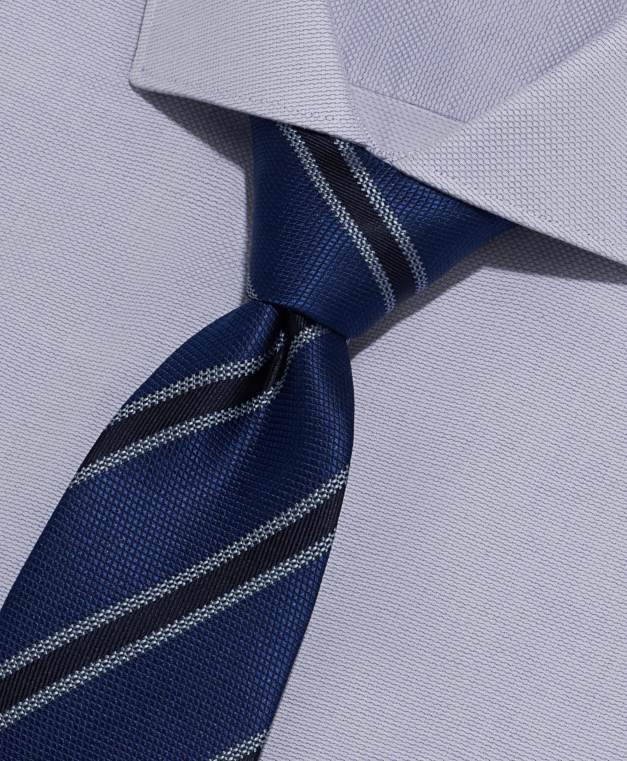 Галстук шёлковый жаккардовый с концом из контрастной ткани