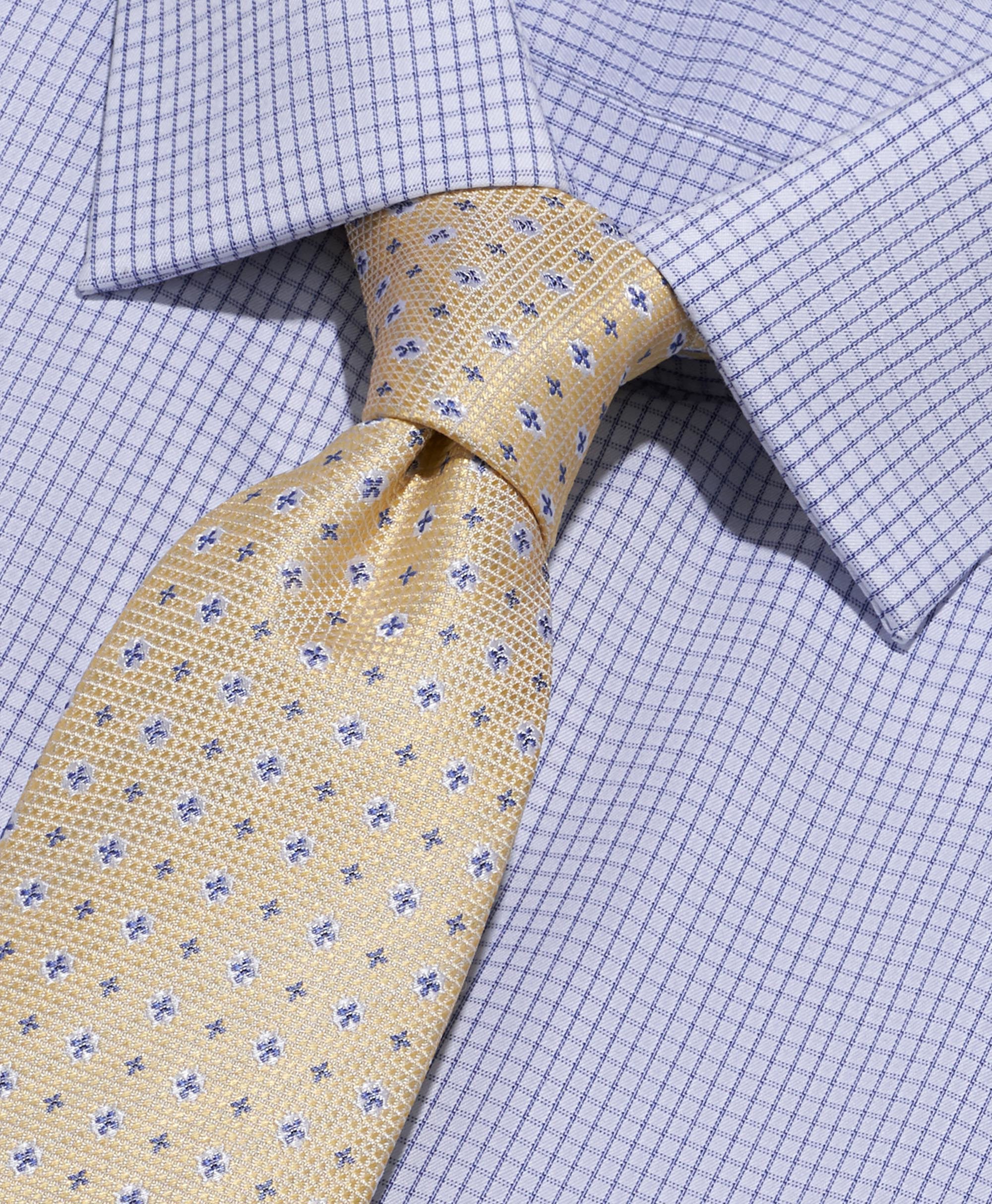 Галстук шёлковый жаккардовый с подкладкой из той же ткани