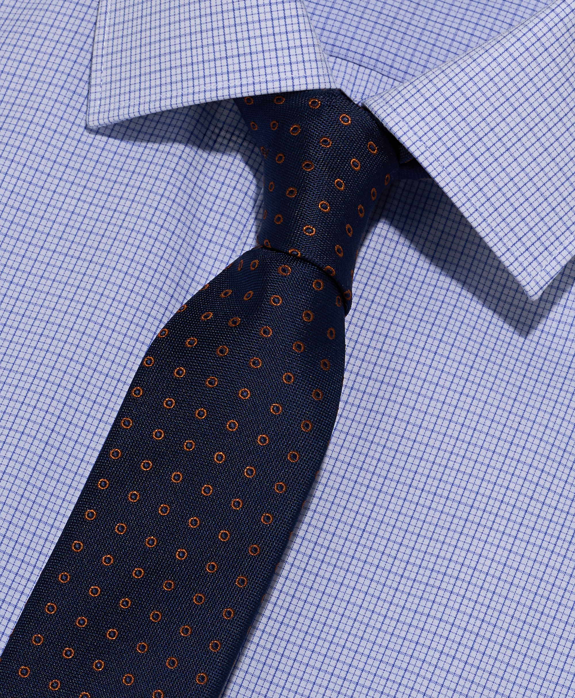 Узкий галстук из 100% шелка