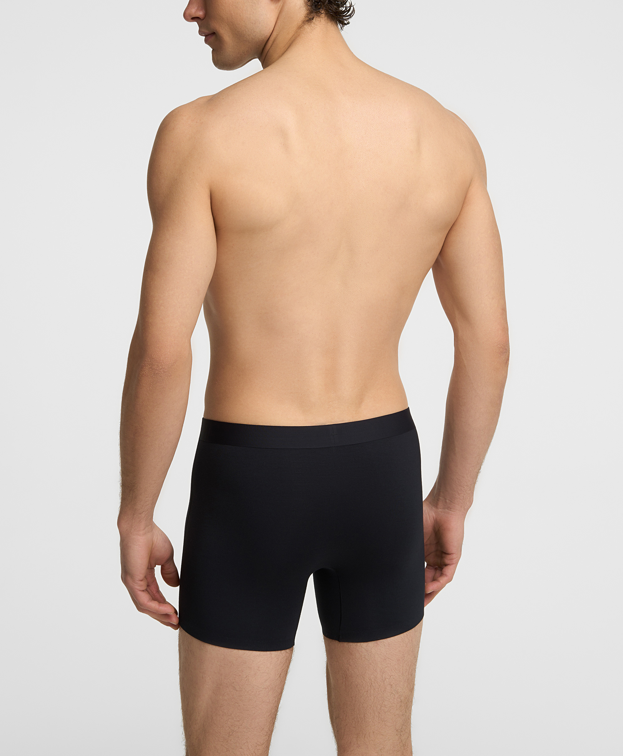 Боксеры бесшовные удлиненные трикотажные