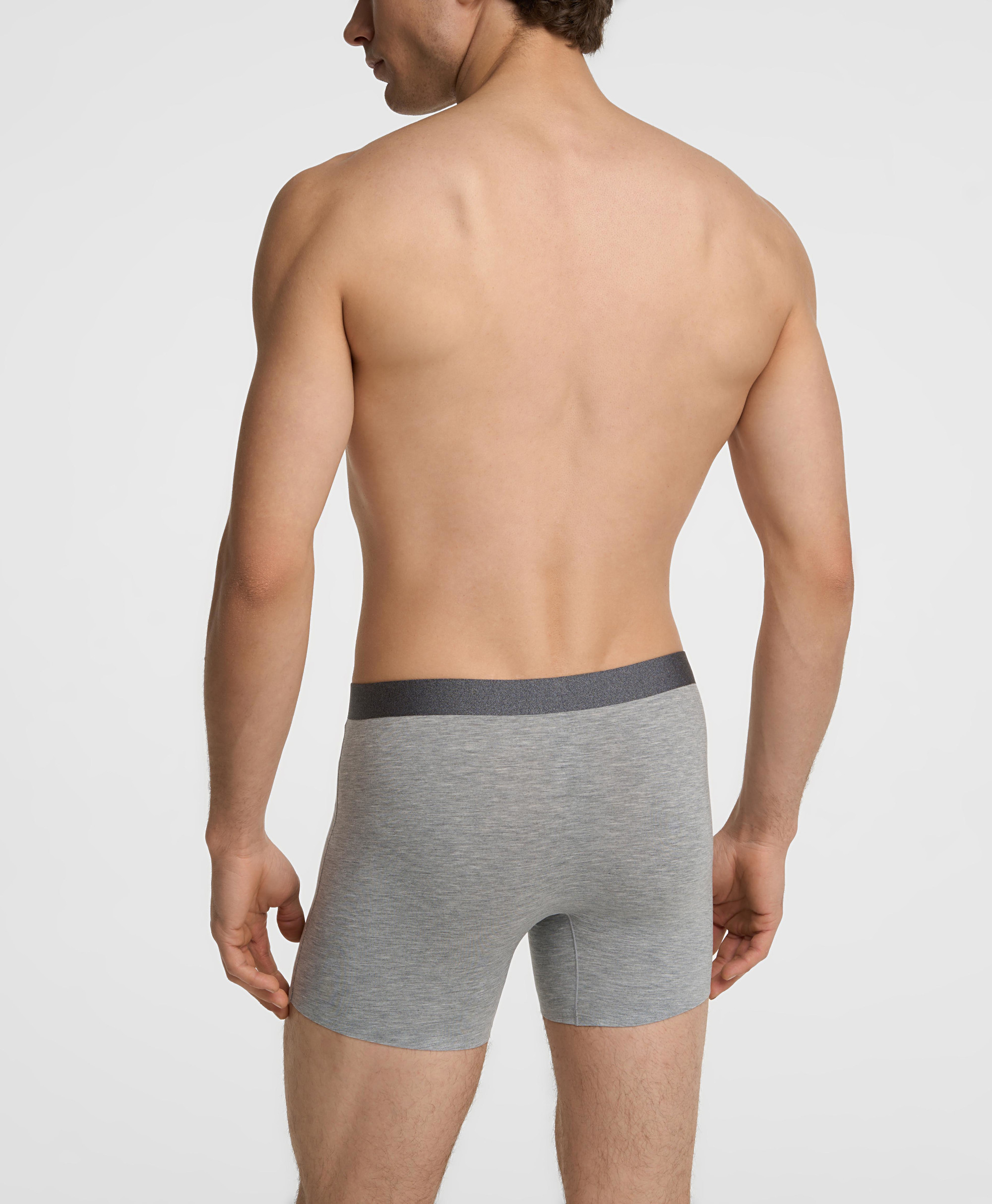 Боксеры бесшовные удлиненные трикотажные