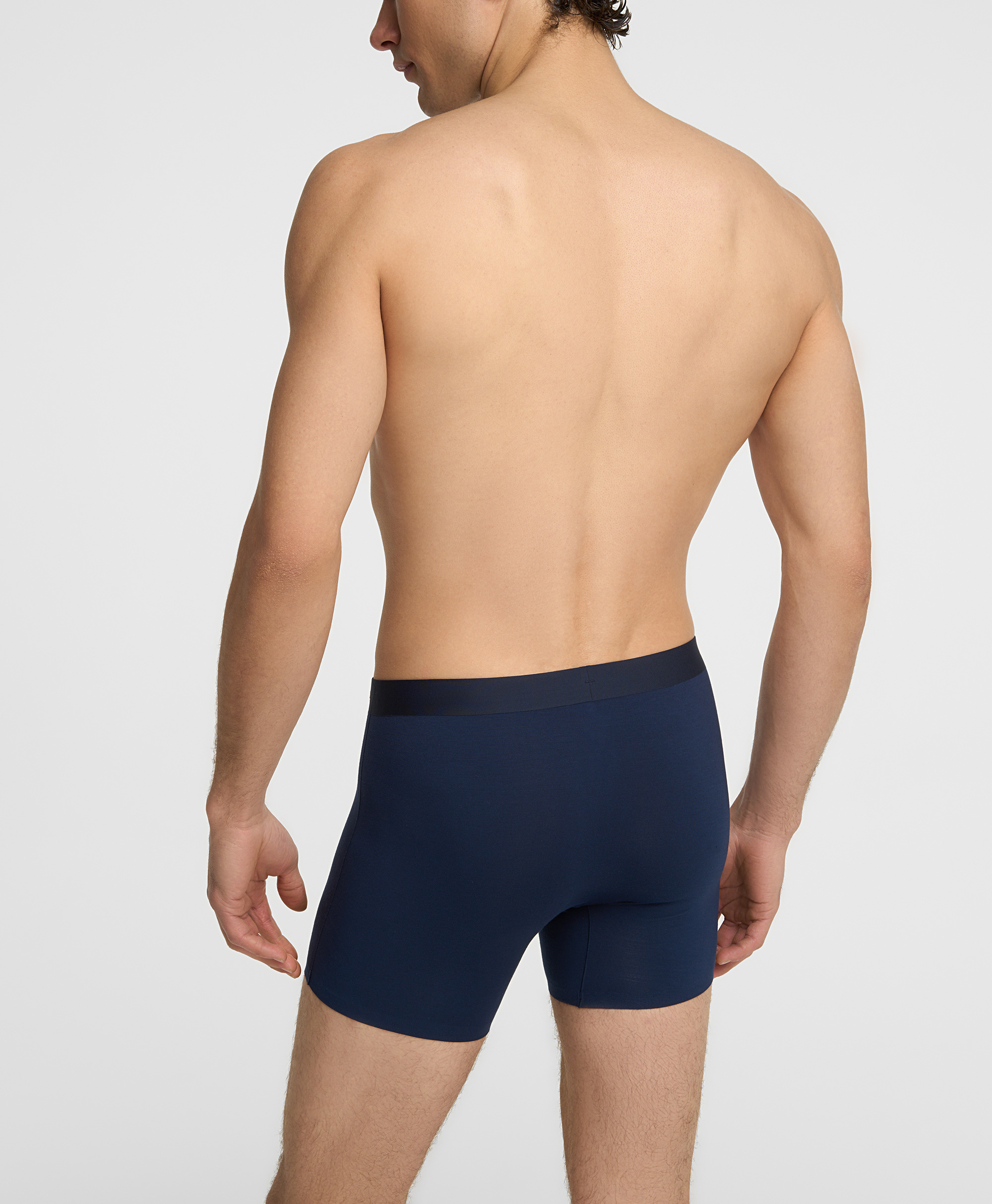 Боксеры бесшовные удлиненные трикотажные